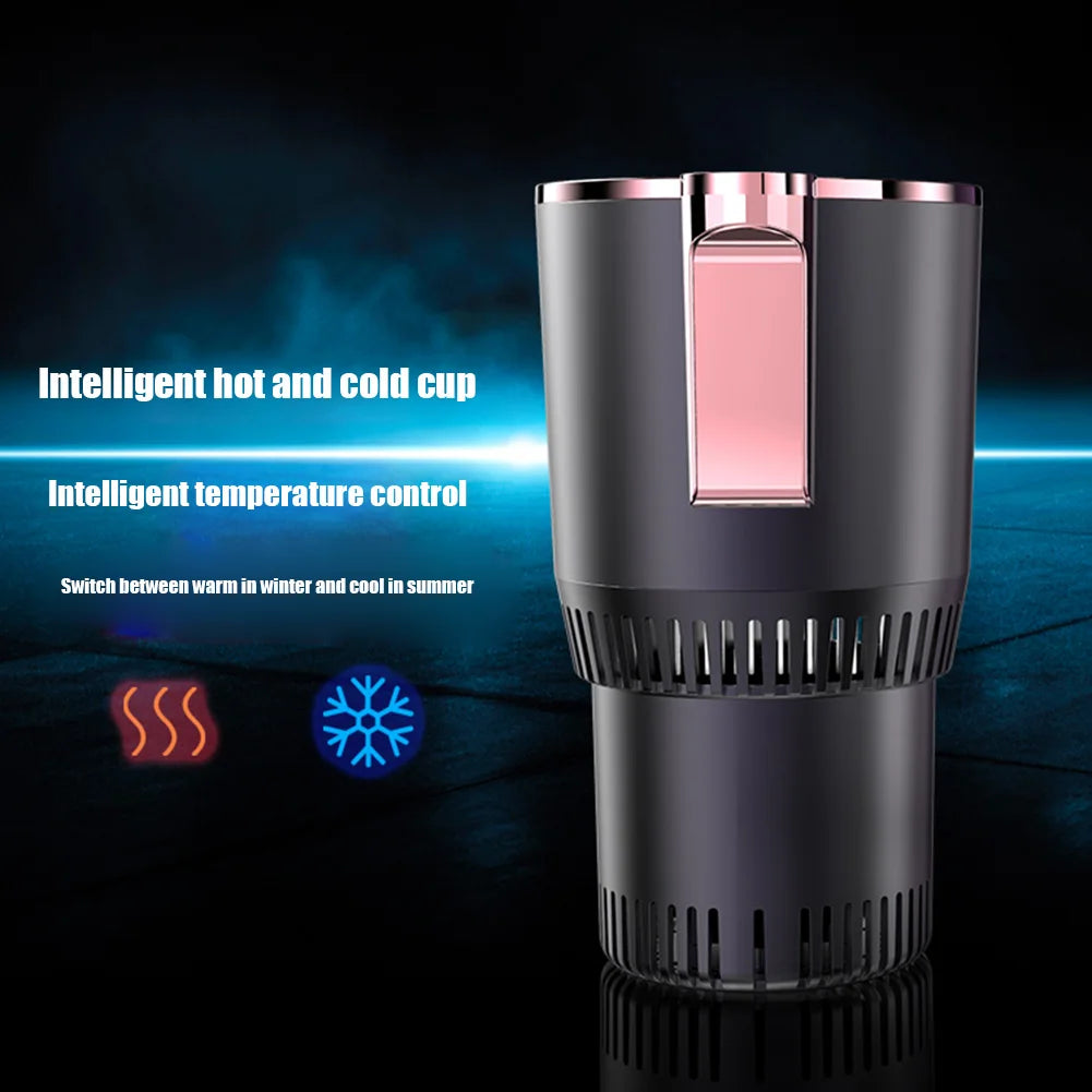 Portable 2-in-1 Car Cup Cooler & Warmer